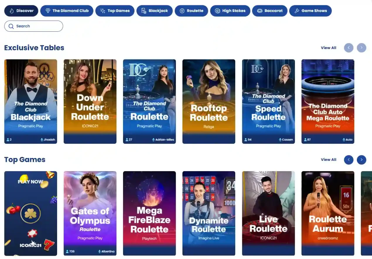 Lukki AU Live Casino lobby with dealer-led games and provider navigation visible